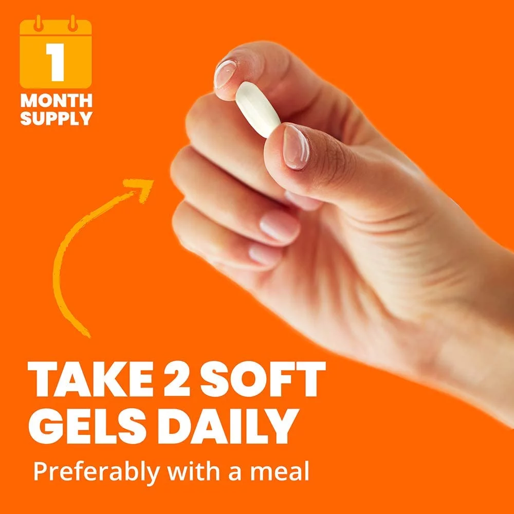 Sundown Calcium 1200 Plus D Liquid Filled Softgels 60 ea (Pack of 4)