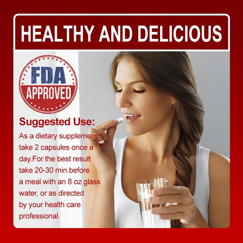 Berberine HCL Extract 1200mg, Blood Sugar Support, Healthy Cholesterol 60 Capsule