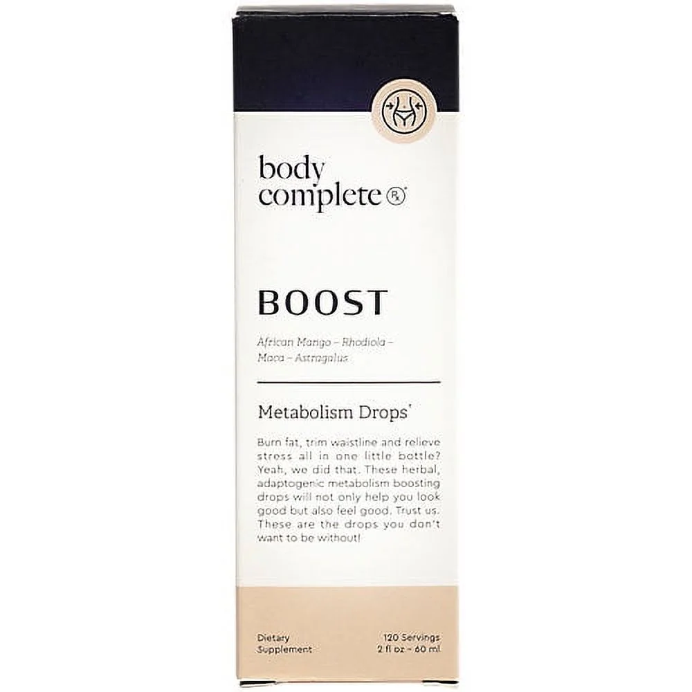 Boost Metabolism Drops with Rhodiola and Maca (2 Fl. Oz. / 60 Servings)