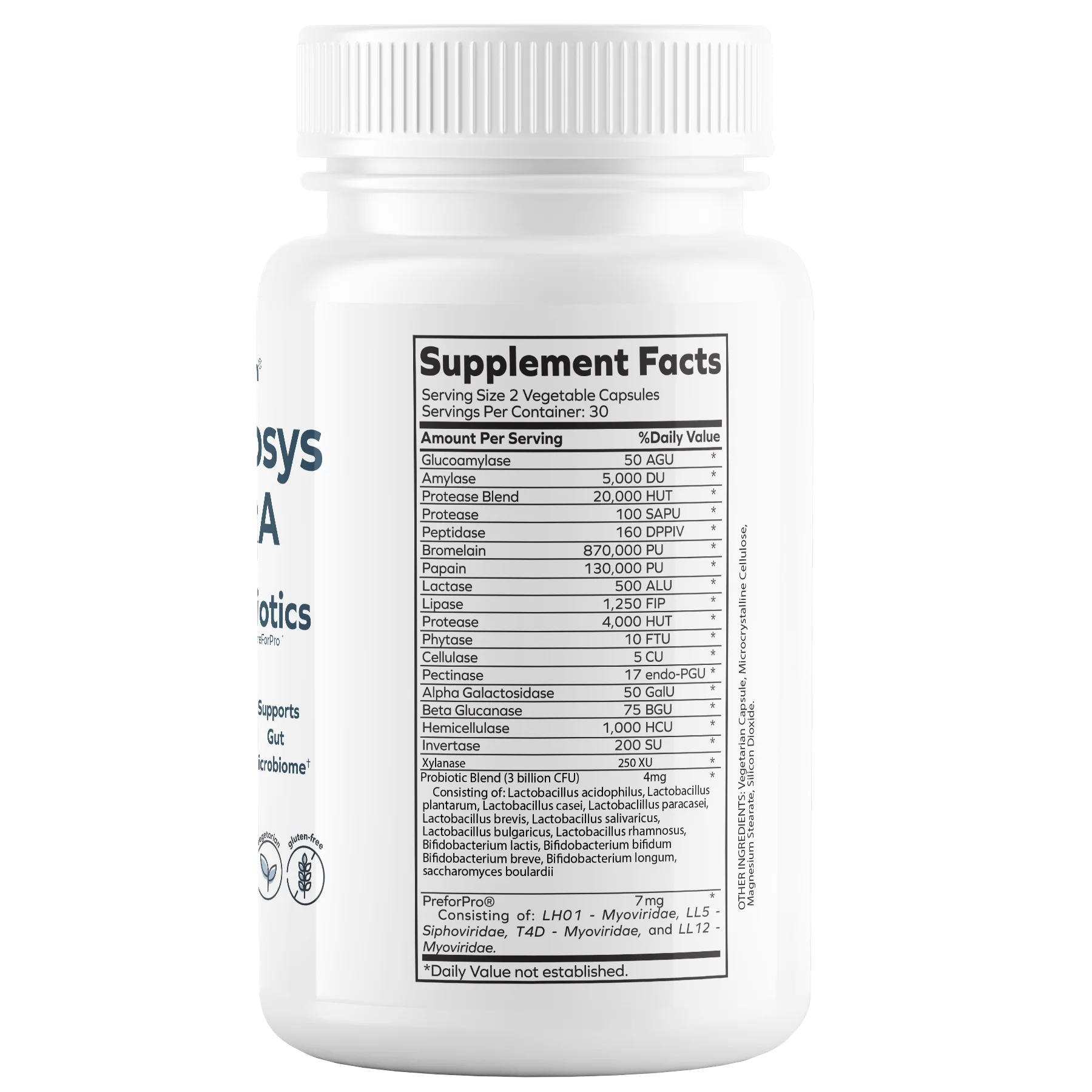 Slimbiosys Ultra Probiotic Capsule - Pre & Probiotics for Women by envitamin