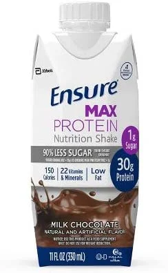 Ensure Max Protein Nutrition Shake Milk Chocolate -- 11 fl oz Pack of 3