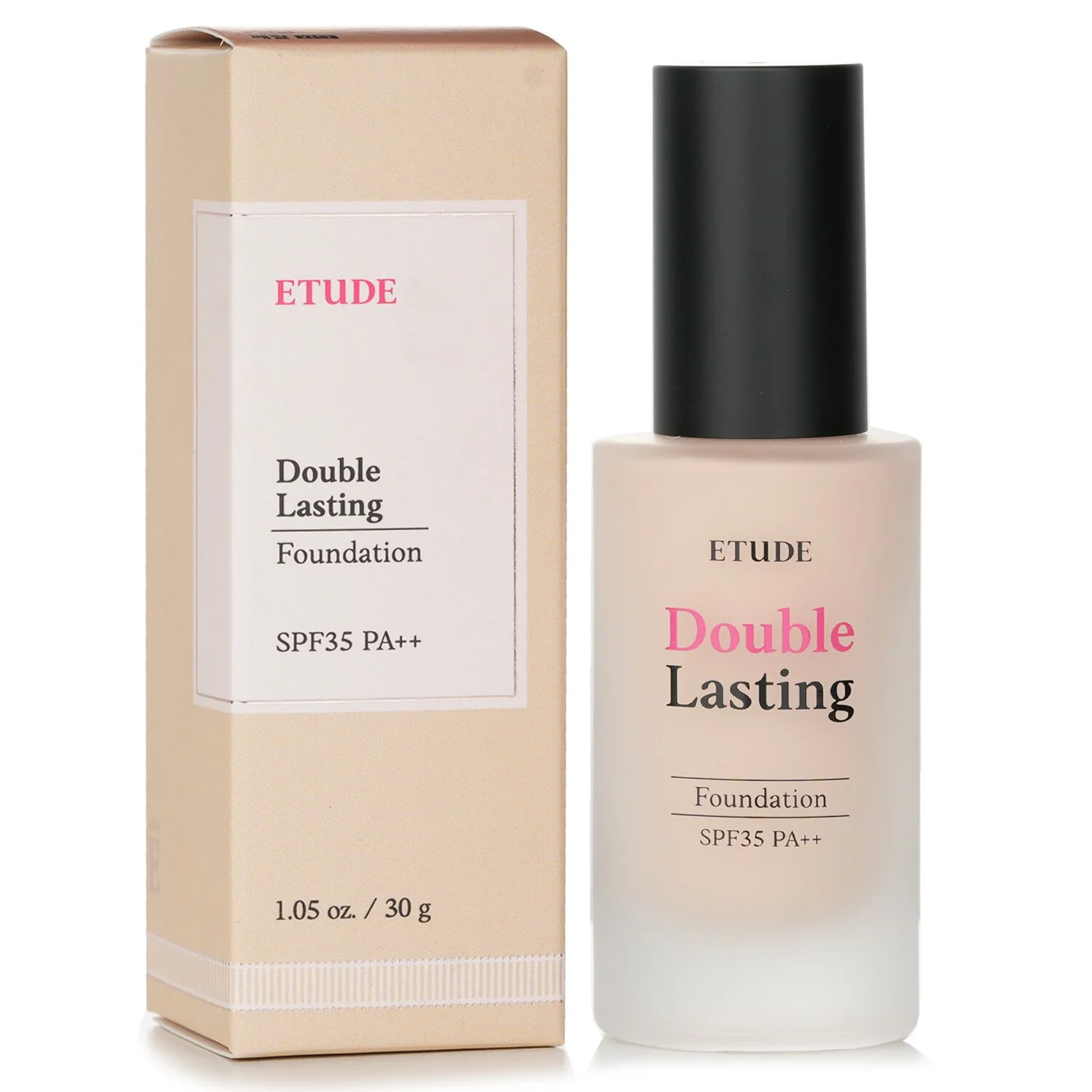 Etude House Double Lasting Foundation SPF 35 - #21W1 Beige  30g/1.05oz