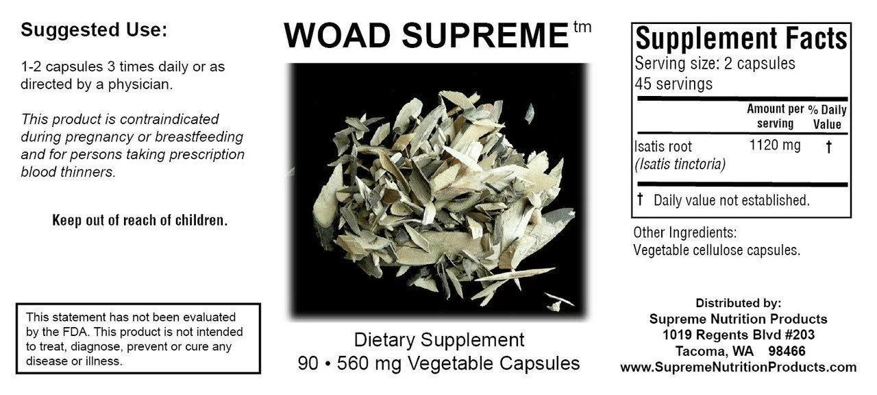Woad Supreme™ - 90 Capsules