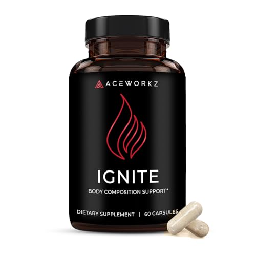 Ignite - Thermogenic Fat Burner & Nootropic - Weight Management, Craving Control, Metabolism, Focus & Energy Support with ACV, Green Tea Extract & More - High Absorption with BioPerine® (60 Capsules)