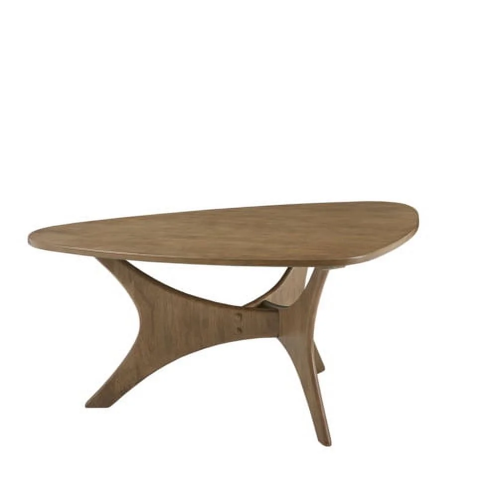 Triangle Wood Coffee Table - Light Brown