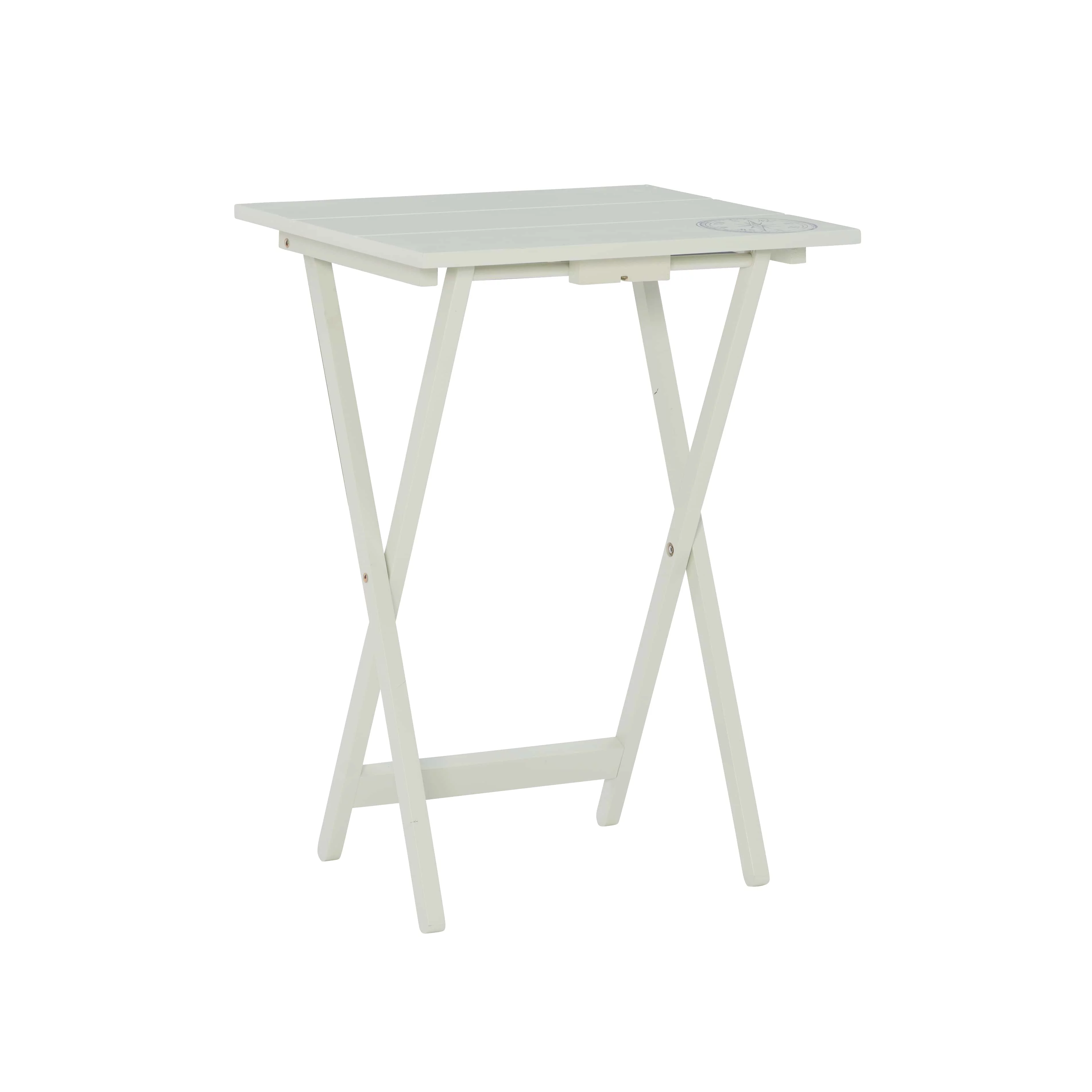 Linon Girard Folding Tray Table Set, 26.38