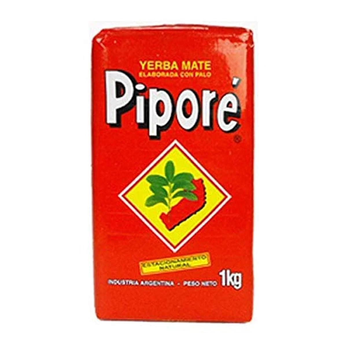 Yerba Mate Pipore Regular Four 2.2 Bags pack of 4 (4 Kilos 8.8 Lbs)