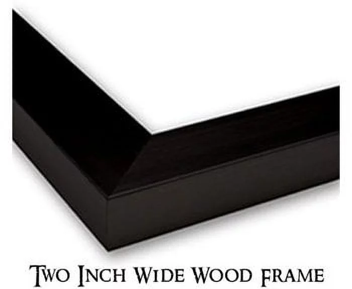 Messalina returning homel 26x40 Large Black Wood Framed Print Art by Aubrey Beardsley