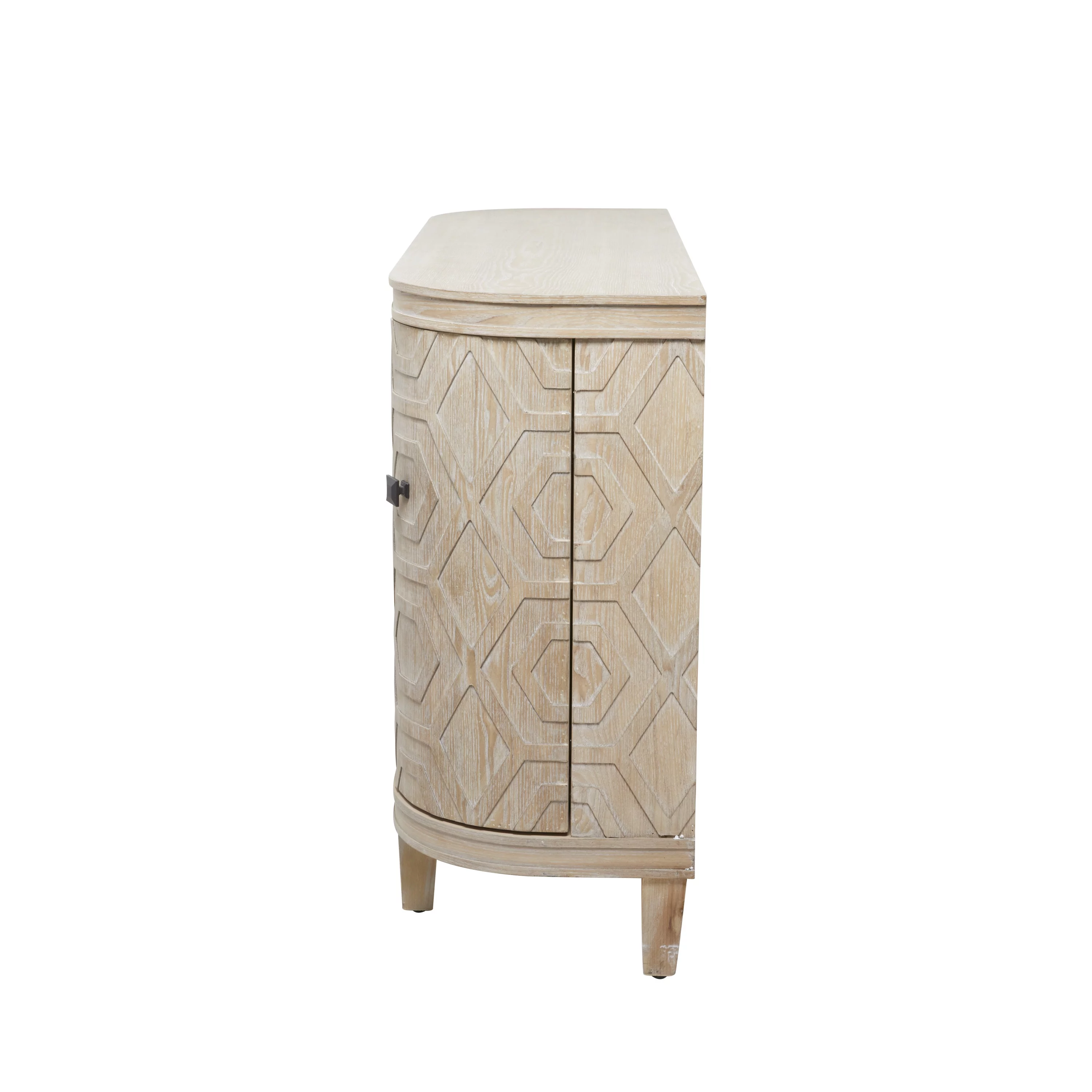 DecMode Wood Traditional Cabinet with a Neutral Palette, 47