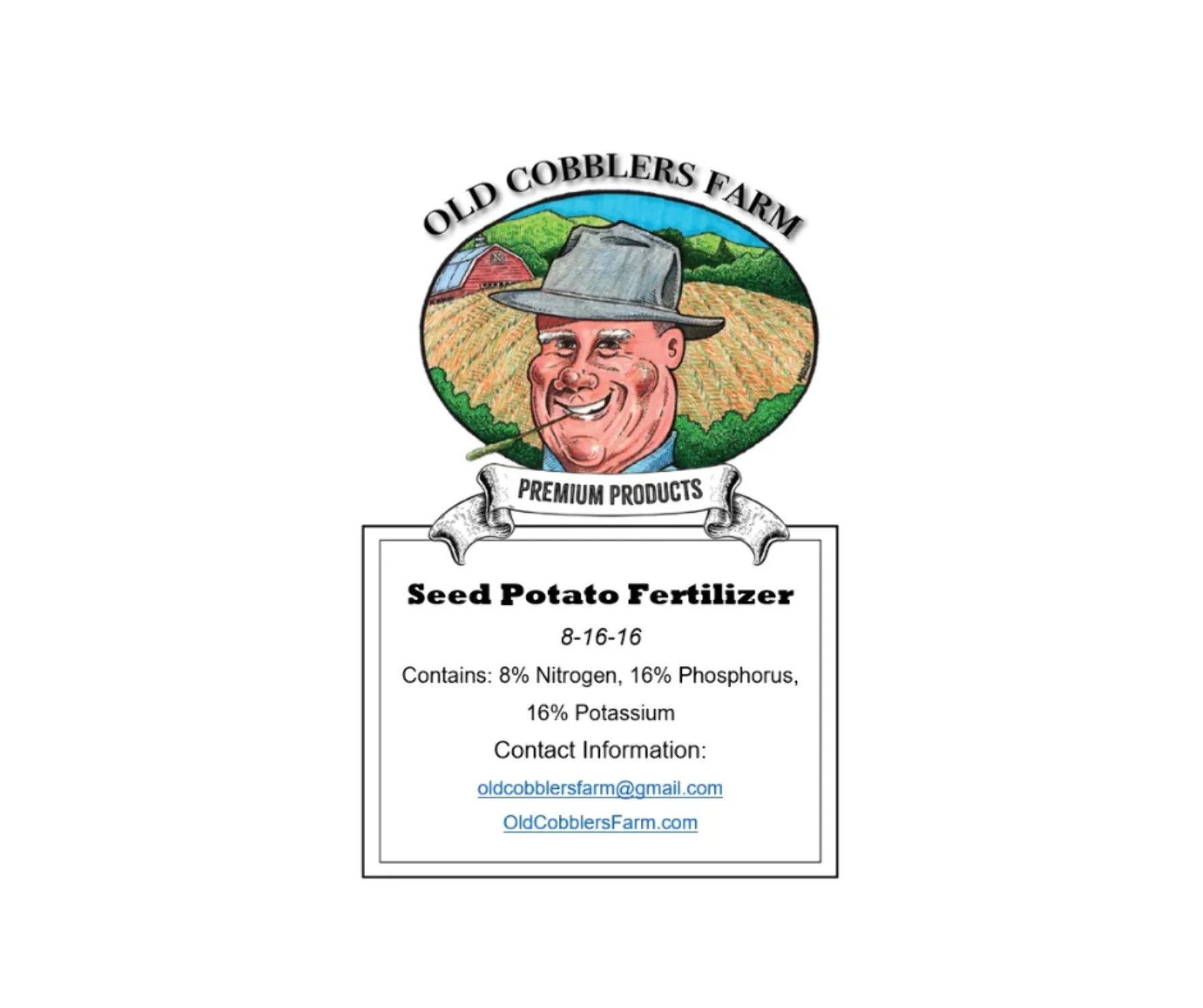 Seed Potato Fertilizer 5 lbs by Old Cobblers Farm