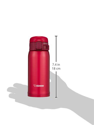 Zojirushi SM-SA60BA Stainless Steel Vacuum Insulated Mug, 1 Count (Pack of 1), Black, 20 oz.