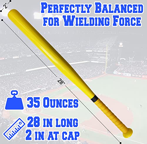 Aluminum Baseball Bat - 28-30 Inch 35 Oz - Softball, Self Defense, Batting Practice, Pickup Games and Home Security - Metal Tball Bat - KOTIONOK