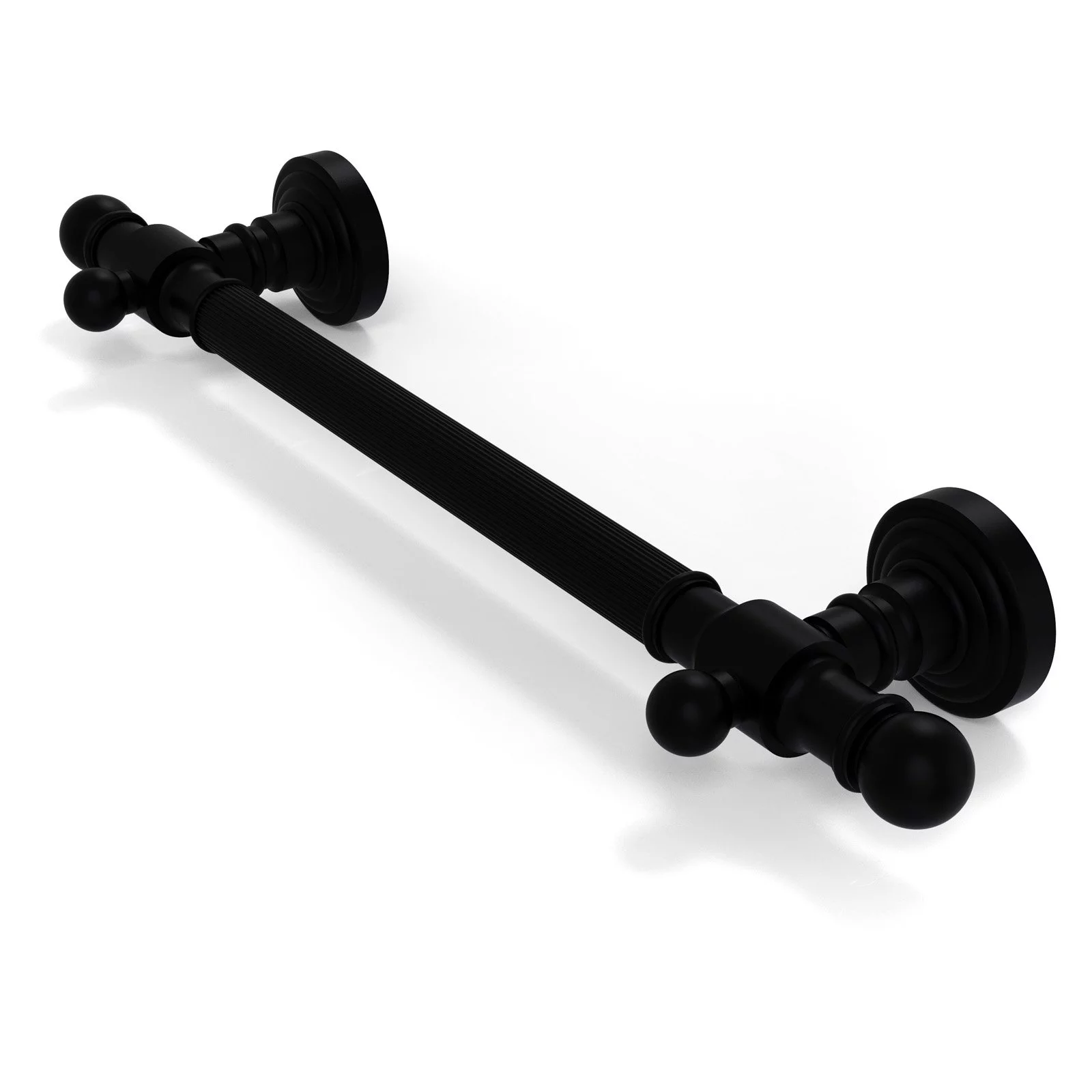 Allied Brass - 16-in Grab Bar Reeded in Oil Rubbed Bronze