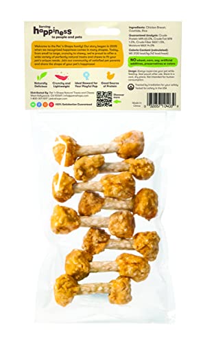Pet 'n Shape Chik 'N Rice Dumbbells - All Natural Dog Treats, Chicken, 32 oz