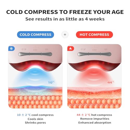 Micro-Current Vibration Facial Cold and Hot Service，Red Light Therapy，Designed to Achieve Facial Beauty Effects（Model: TPML-100）