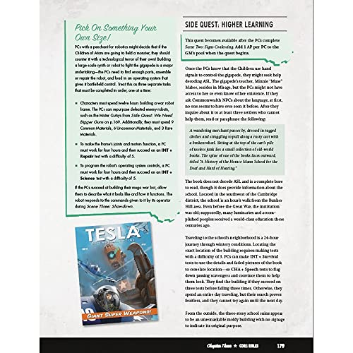 Modiphius Fallout: The Roleplaying Game Winter of Atom Book - Expansion Hardcover RPG Book, Take Characters from Level 1-21