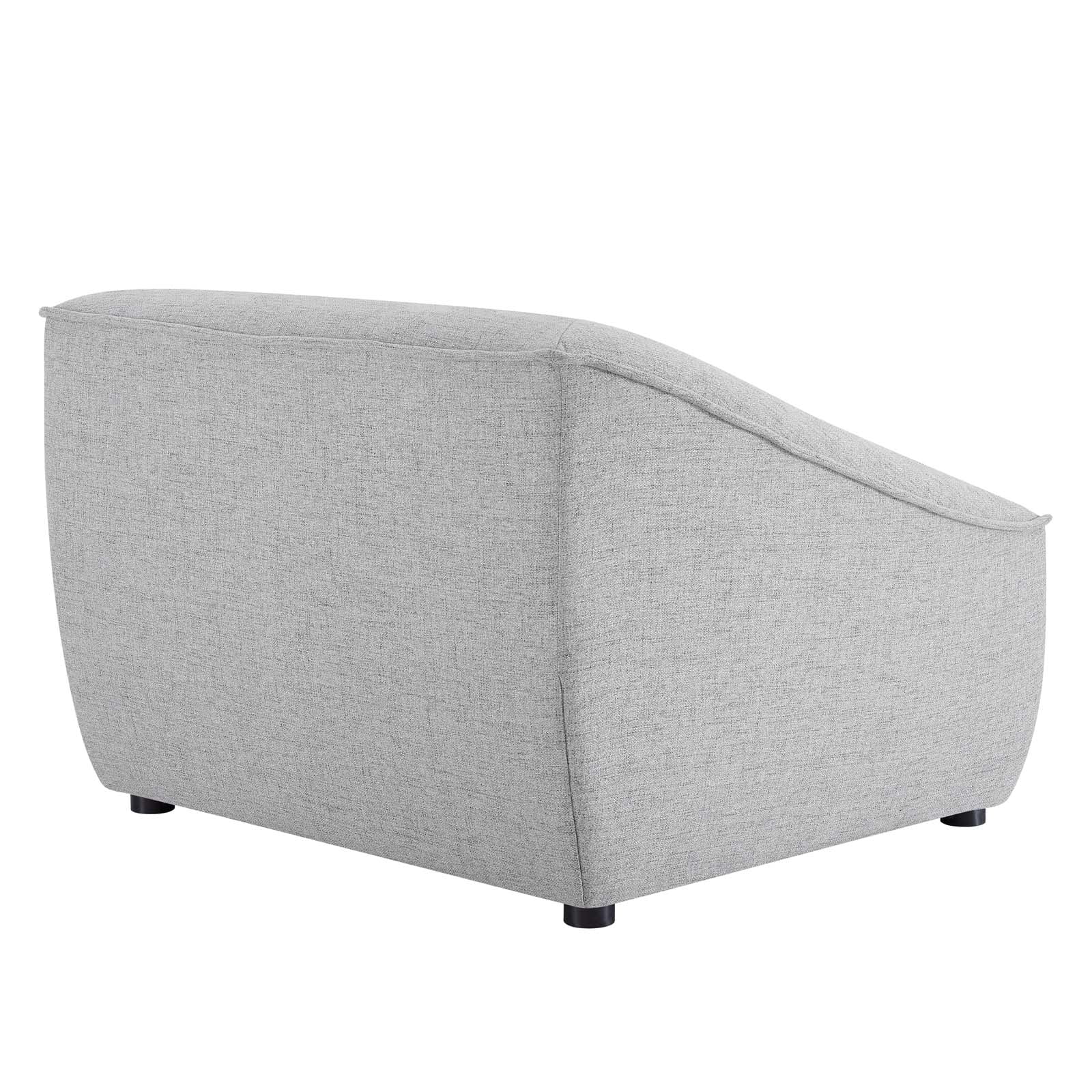 Modway Comprise Armchair in Light Gray