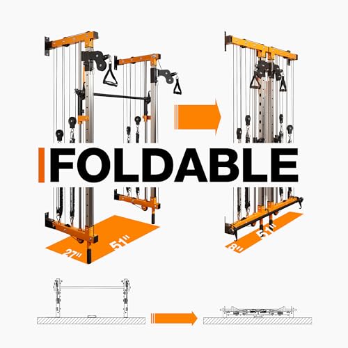 Wall Mount Smith Machine, Power Cage Rack, Cable Crossover Machine, Gym Squat Rack, Pull Up Bar, Cable Fly System, Home Gym Solution