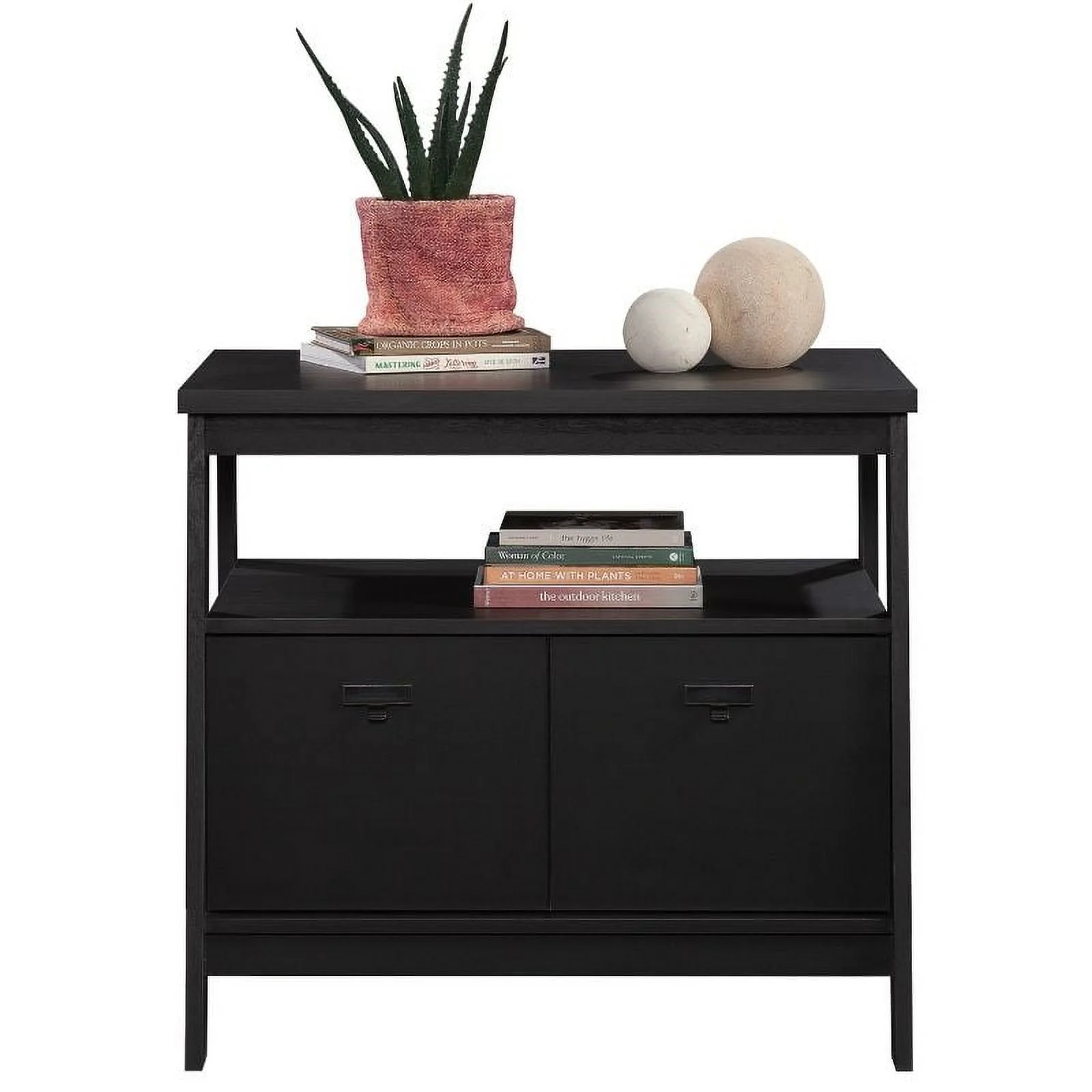 UrbanPro Engineered Wood Lateral File Cabinet in Raven Oak Finish