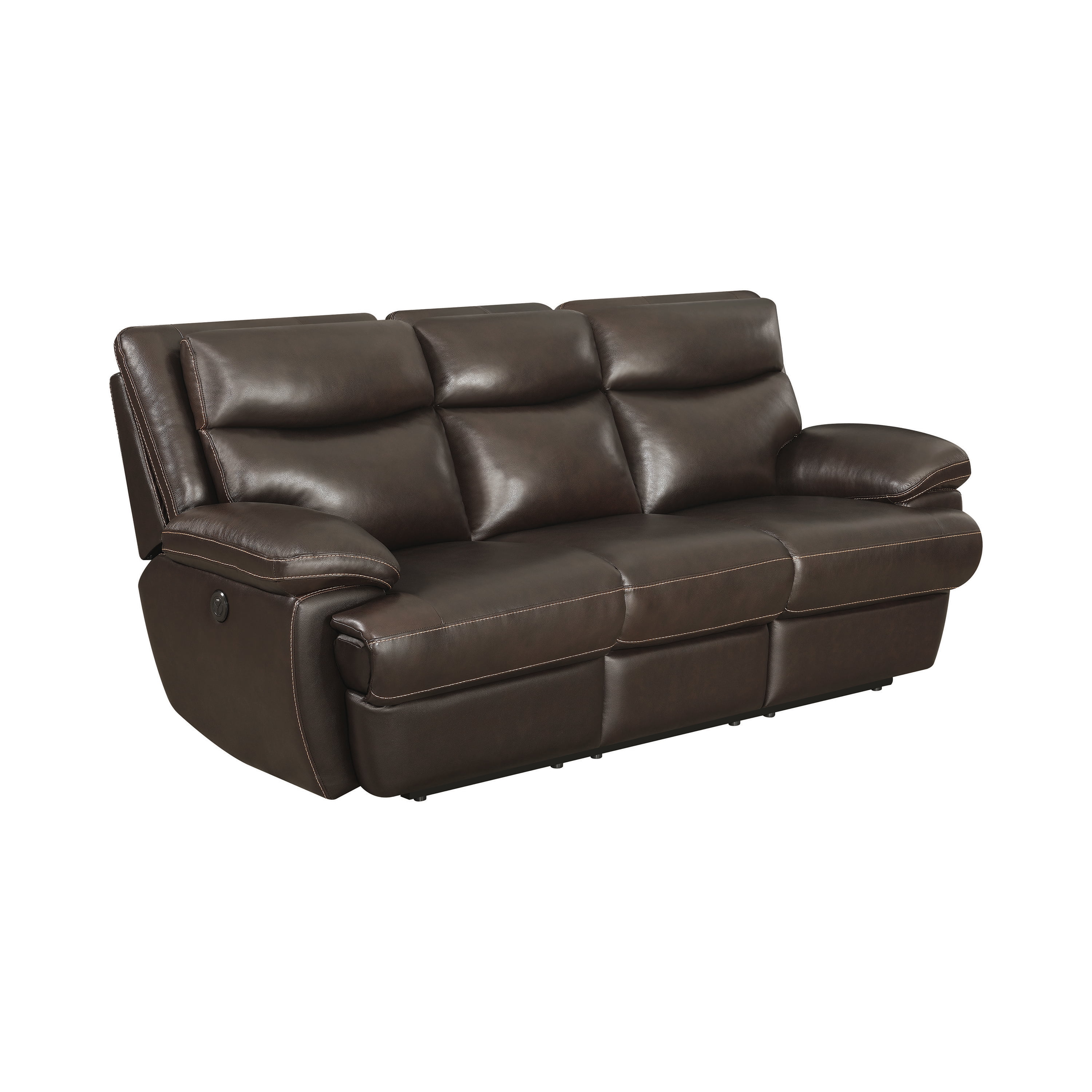 Macpherson Upholstered Power Sofa Espresso
