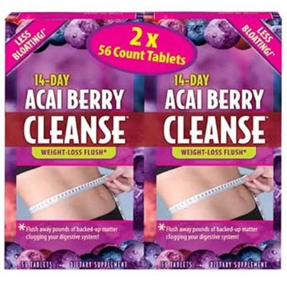 Acai Berry Cleanse 2 / 56 ct. boxes