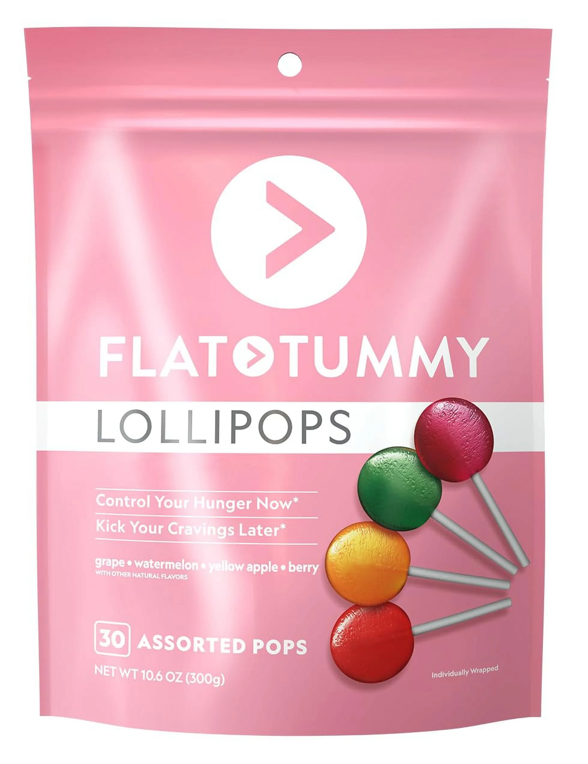 Flat Tummy Lollipops, Pack of 30 – Crush Cravings