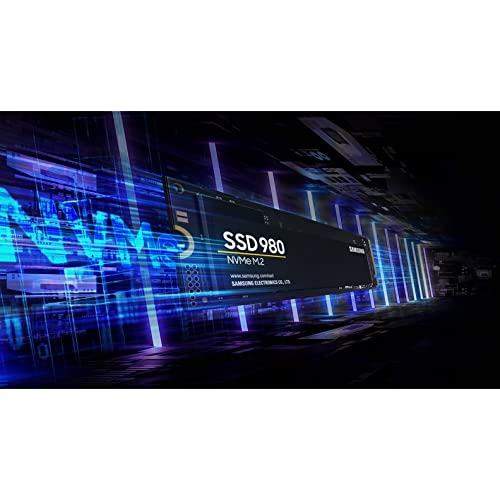 Samsung 980 SSD 1TB PCle 3.0x4, NVMe M.2 2280, Internal Solid State Drive, Storage for PC, Laptops, Gaming and More, HMB Technology, Intelligent Turbowrite, Speeds of up-to 3,500MB/s, MZ-V8V1T0B/AM