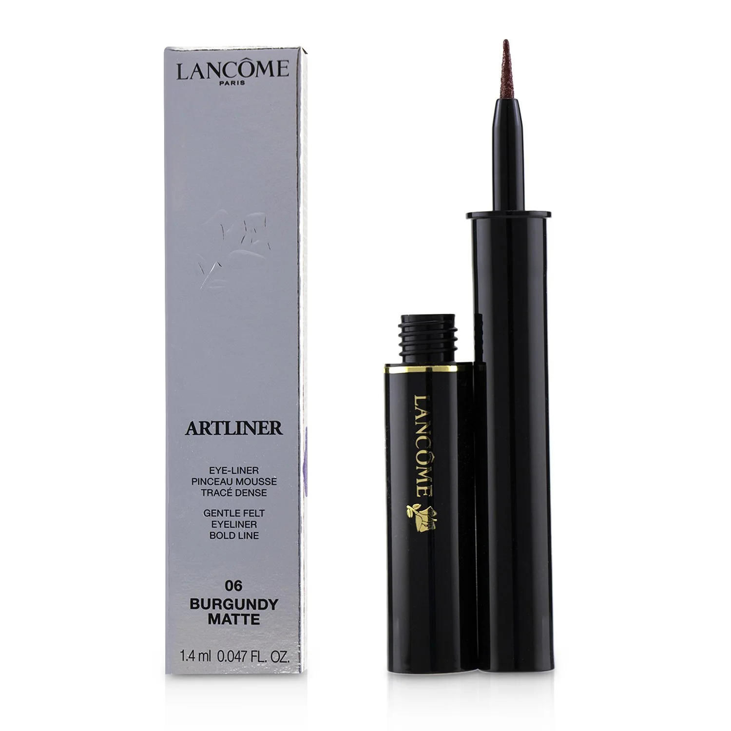 Lancome Artliner Gentle Felt Eyeliner - # 06 Burgundy Matte  1.4ml/0.047oz