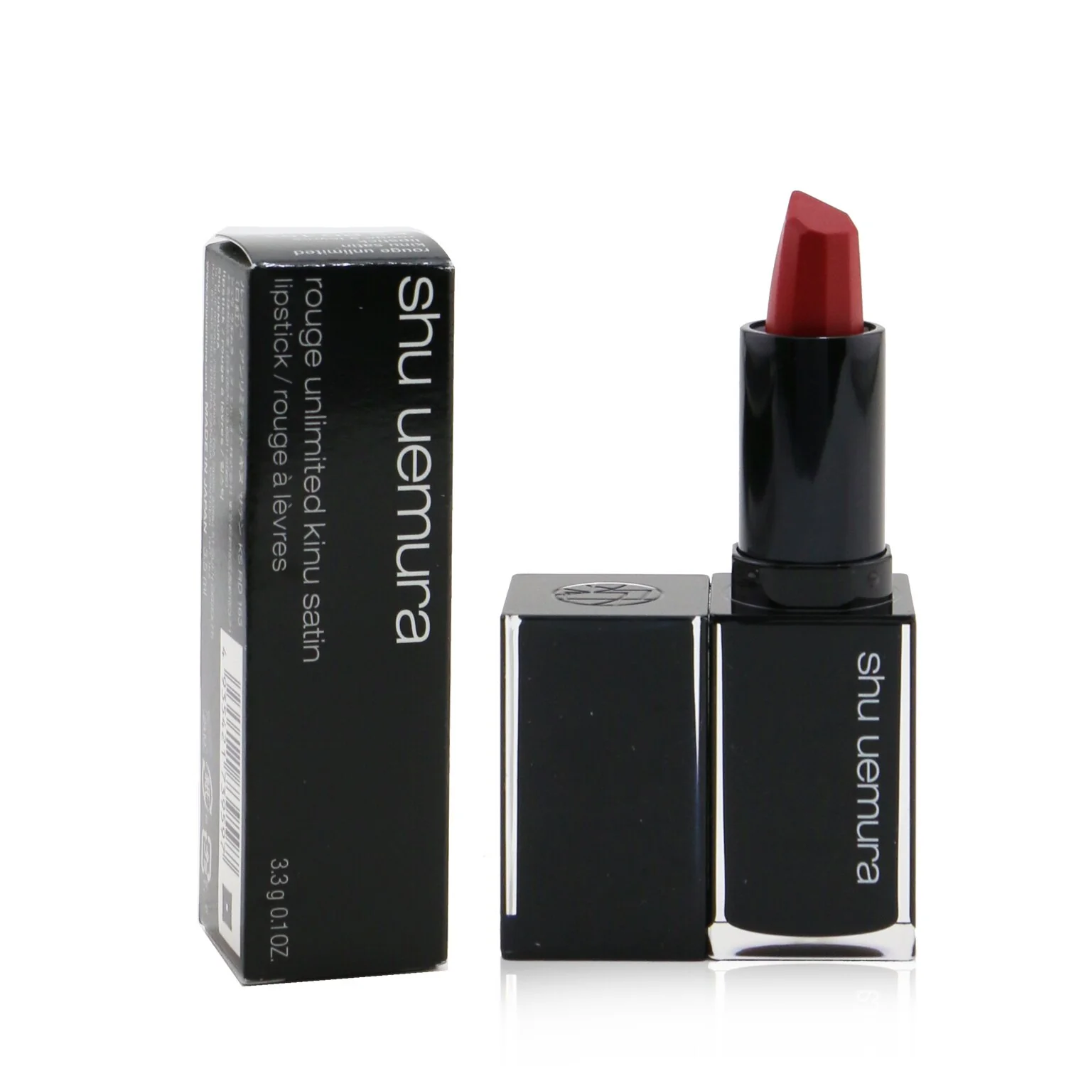 Shu Uemura Rouge Unlimited Kinu Satin Lipstick - # KS RD 188  3.3g/0.1oz