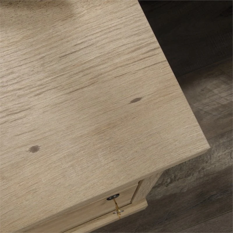 Pemberly Row Traditional Engineered Wood Lateral File Cabinet in Prime Oak