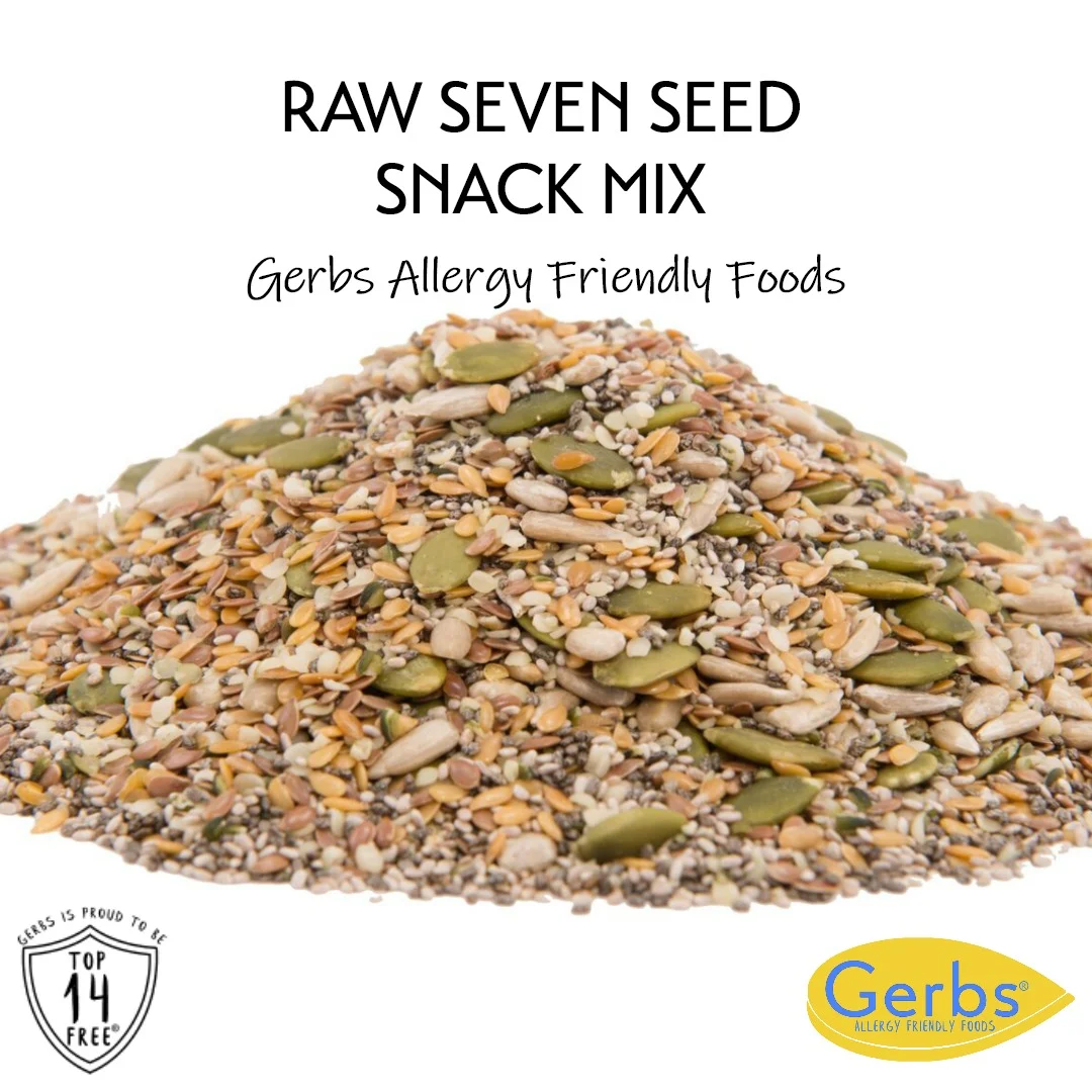 GERBS Dried Fruit, Seed, Salad, Trail & Snack Mixes, Top 14 Food Allergy Free, Vegan, Keto & Paleo Friendly