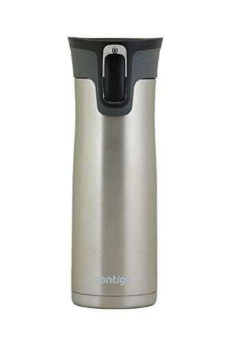 Contigo AUTOSEAL West Loop Vacuum-Insulated Stainless Steel Travel Mug with Easy-Clean Lid 20 oz Sake