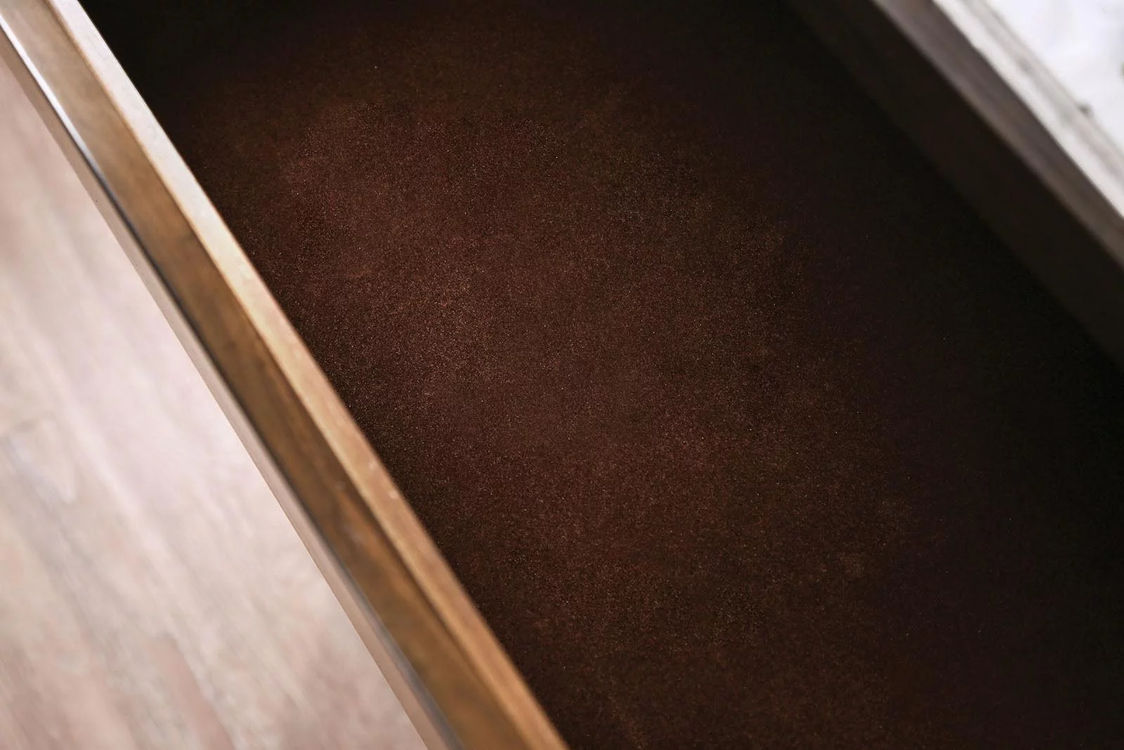 Rustic Dark Walnut & Dark Oak Solid Wood CAL Bedroom Set 3pcs FOA CM7363 Fulton