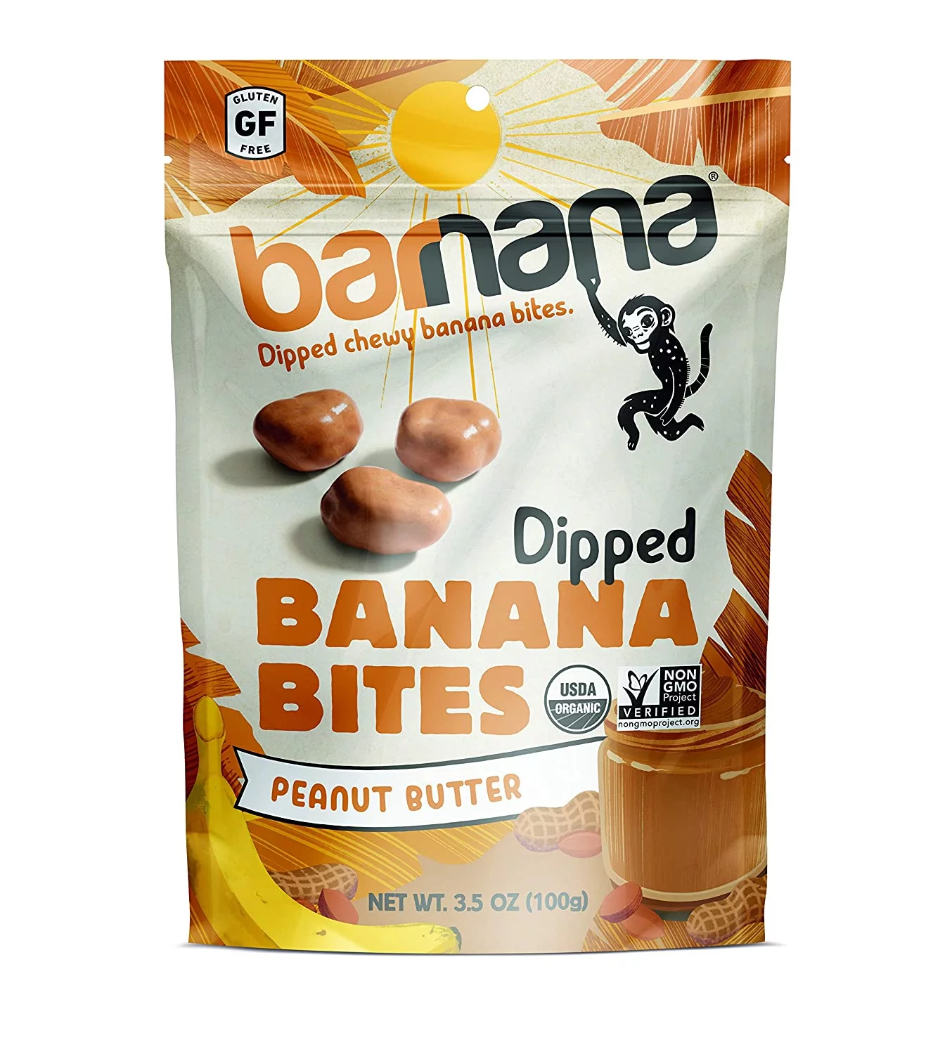 BANANA BITE PEANUT BUTTR Pack of 12