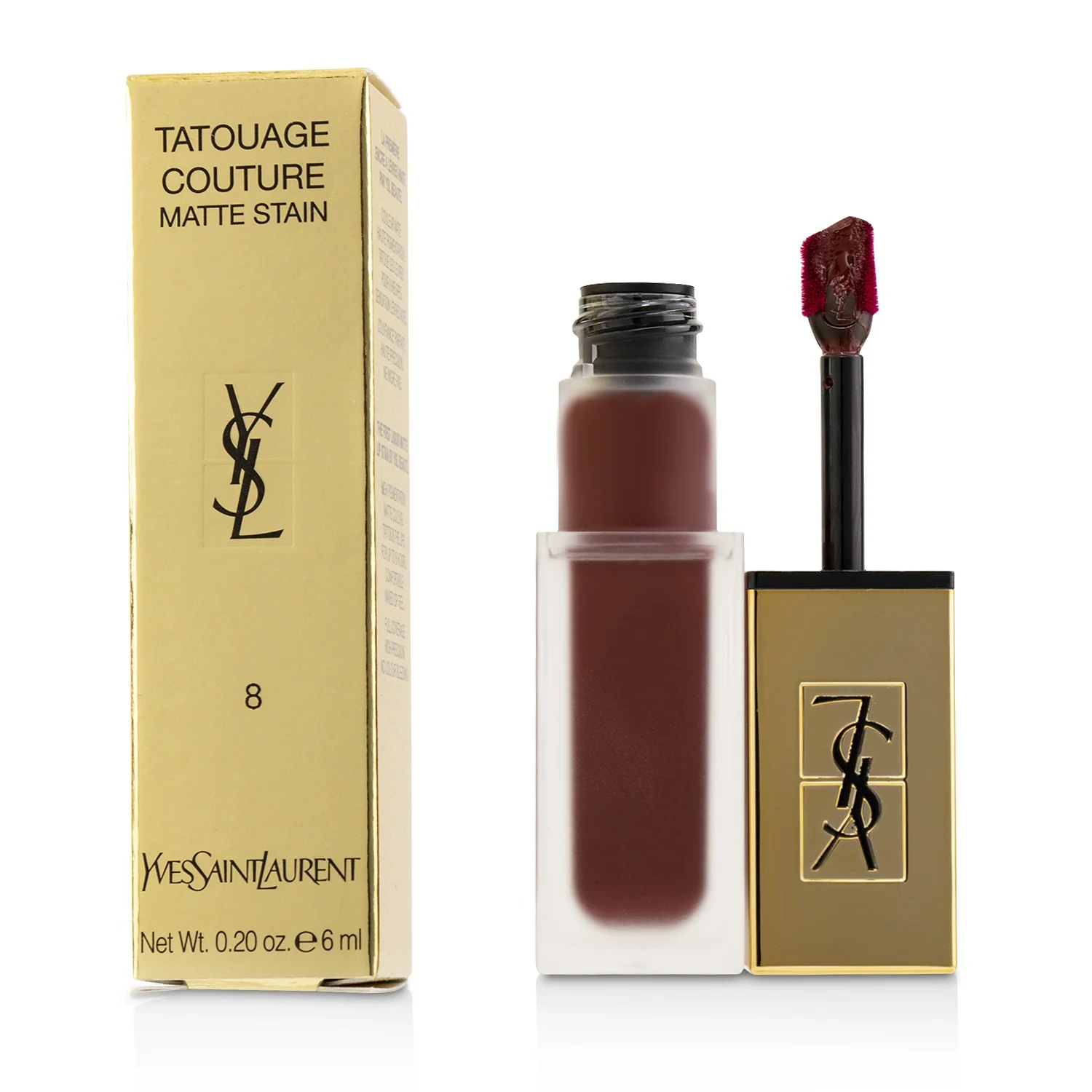 Yves Saint Laurent Tatouage Couture Matte Stain - # 9 Grenat No Rules  6ml/0.2oz