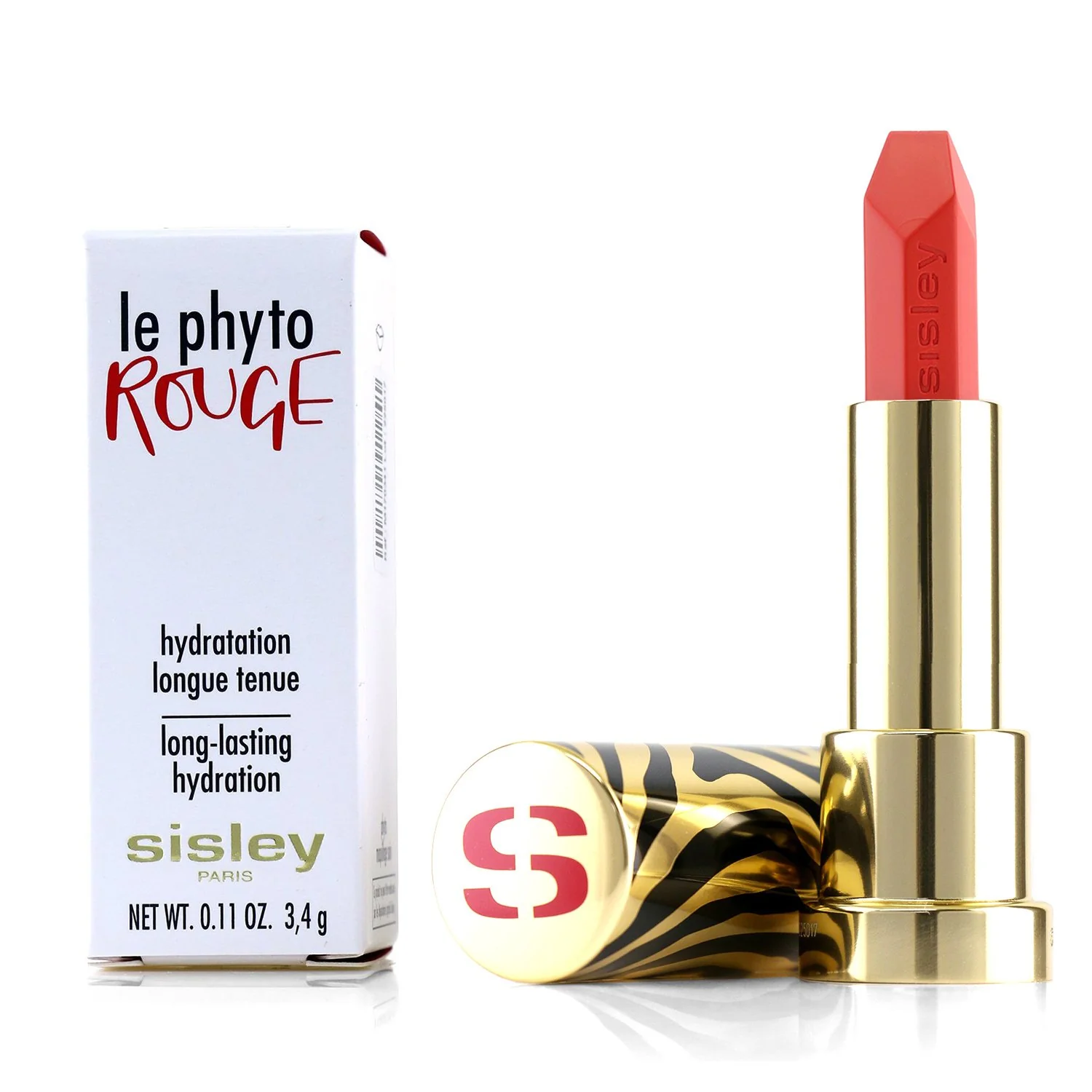 Sisley Le Phyto Rouge Long Lasting Hydration Lipstick - # 10 Beige Jaipur  3.4g/0.11oz