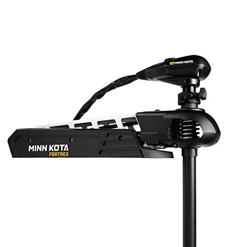 Minn Kota Fortrex Bow-Mount Electric Trolling Motor with Dual Spectrum Chirp Sonar, 112 Lb. Thrust, 45 in. Shaft, Freshwater