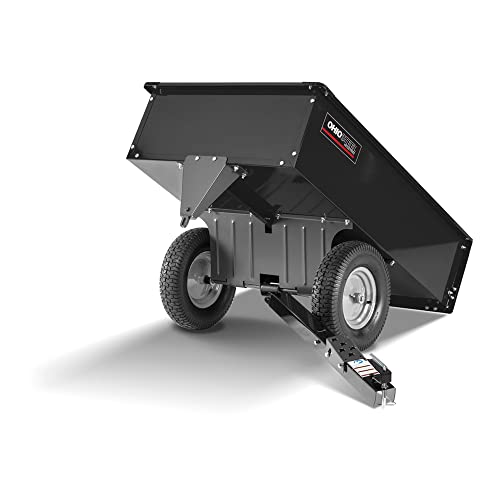 Ohio Steel 3040P-SD Poly Swivel Dump Cart, 10 cu.ft., 600 lb Load Capacity