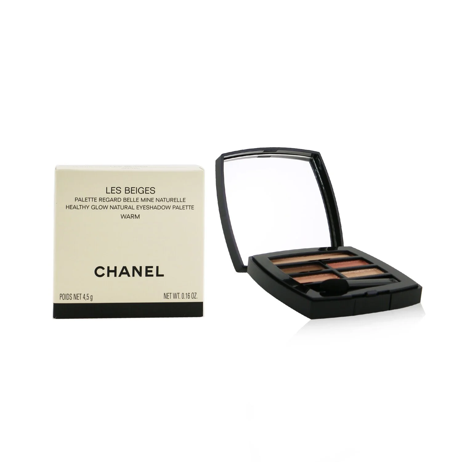 Chanel Les Beiges Healthy Glow Natural Eyeshadow Palette - # Medium  4.5g/0.16oz