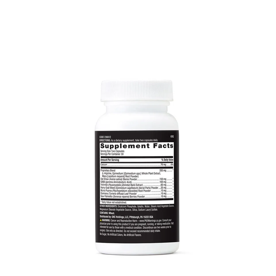 GNC MEN'S STAMINOL --60 Capsules