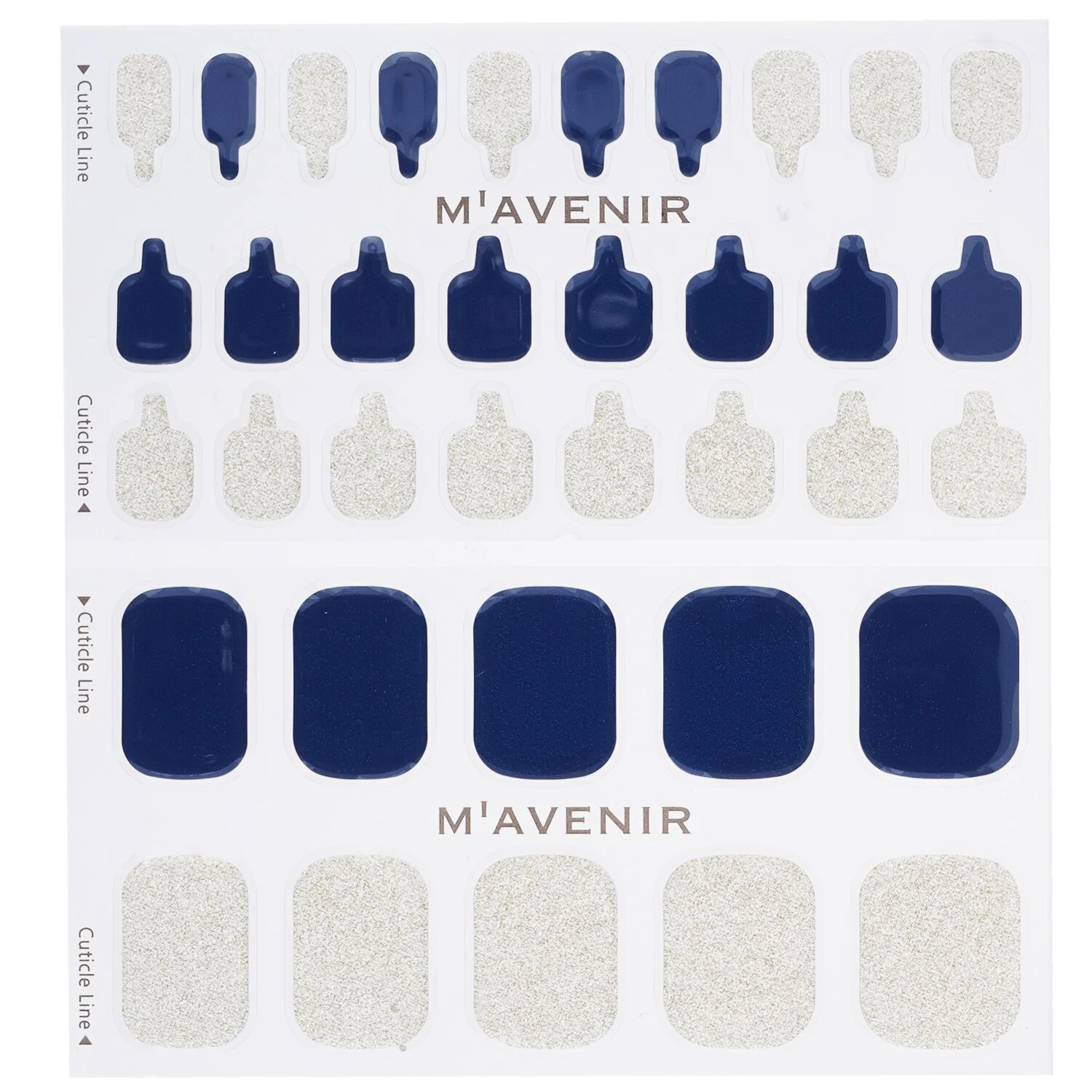 Mavenir Nail Sticker (Assorted Colour) - # Lollipops Nail  32pcs