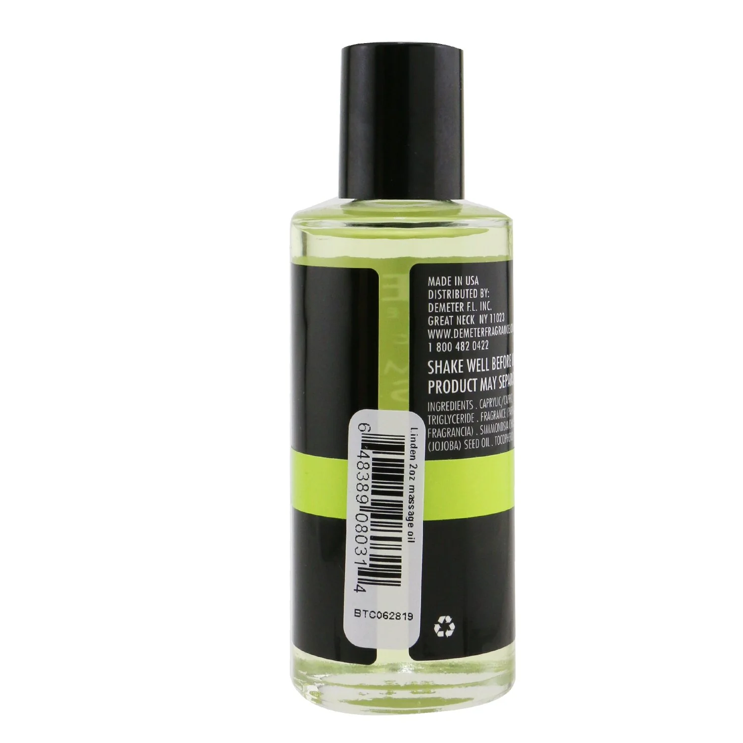 Demeter Linden Massage & Body Oil  60ml/2oz