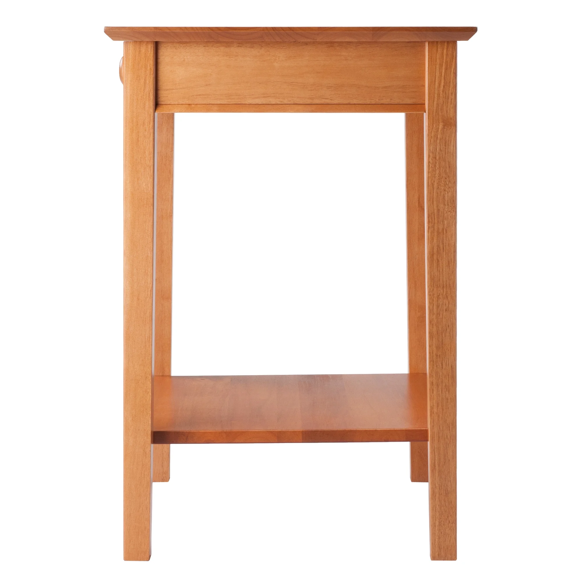 Winsome Wood Studio Home Office Printer Stand, Table, Honey Finish