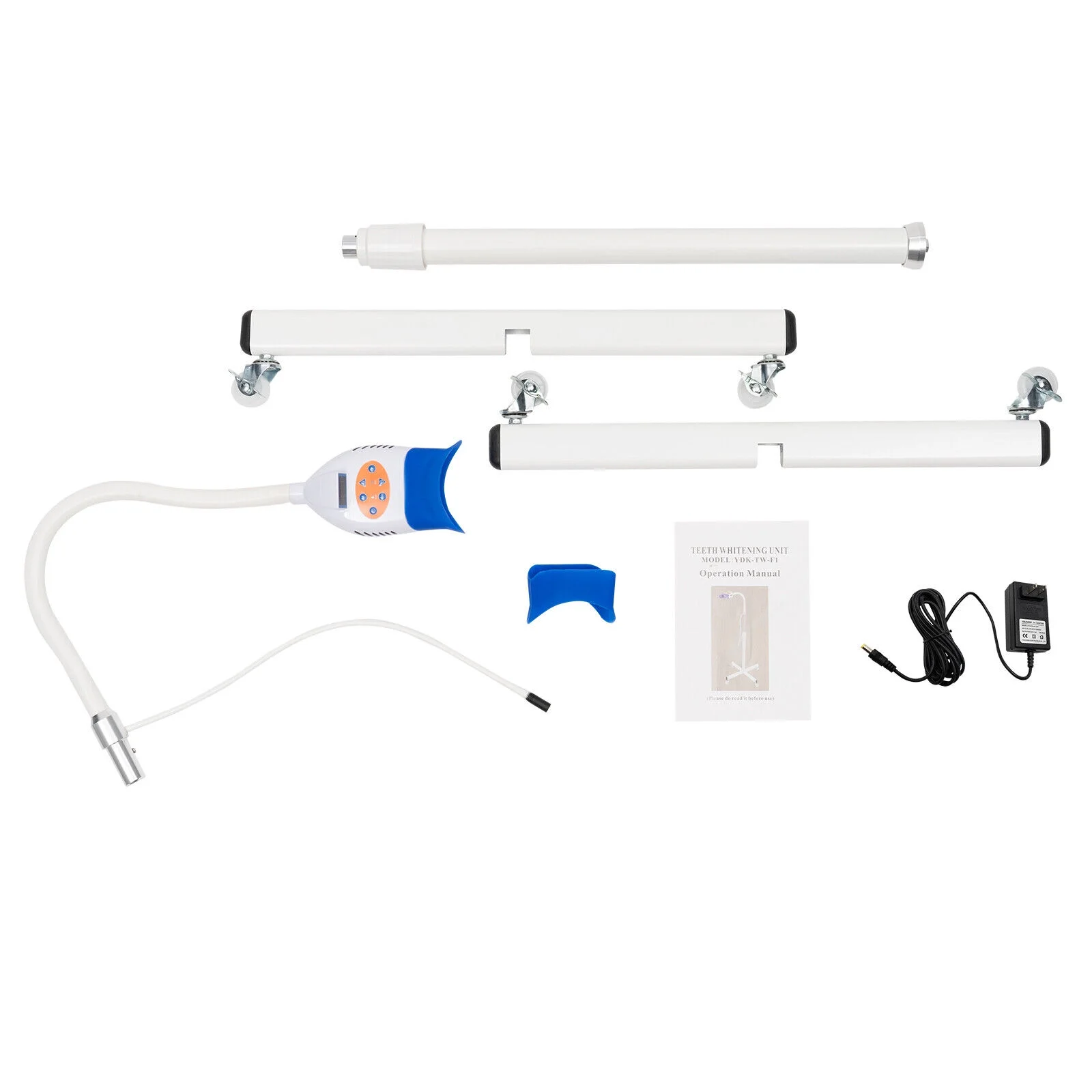 Mobile Pro Teeth Whitening Machine LED Light 36W Dental Teeth Whitening Lamp New,10 Tubes LED