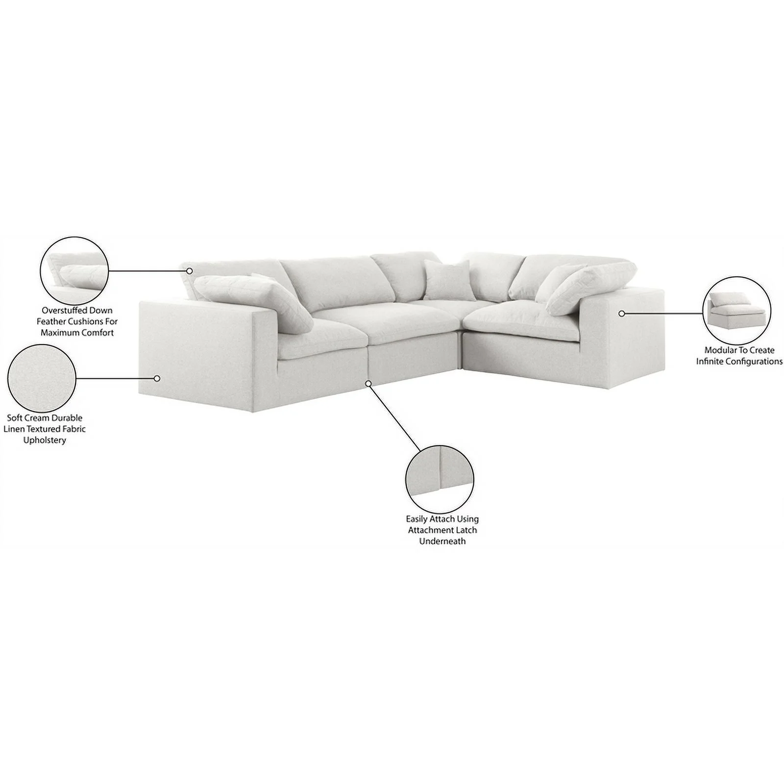 Meridian Furniture Serene 114