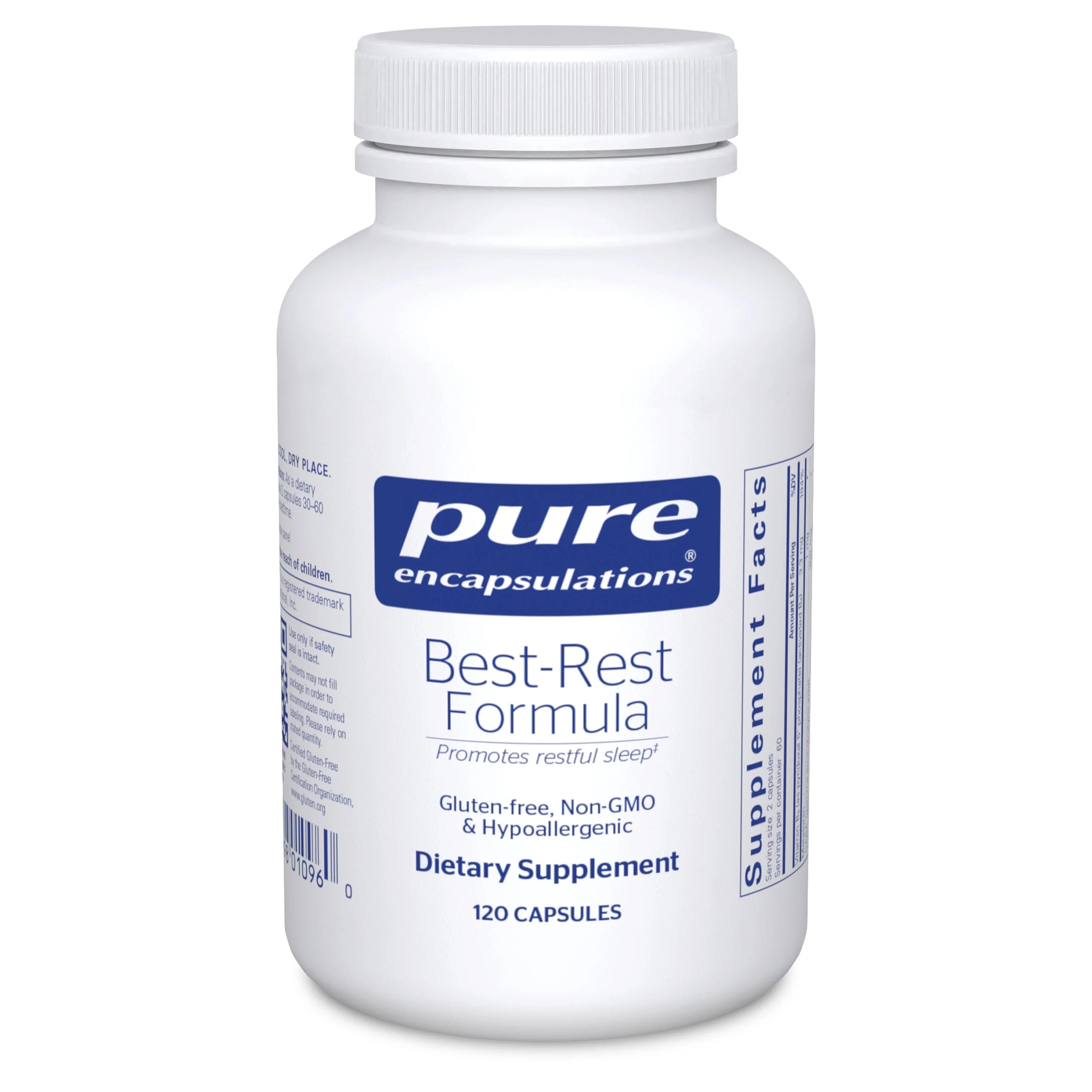 Pure Encapsulations Best-Rest Formula | Supplement to Support the Onset of Sleep and Sleep Quality* | 120 Capsules