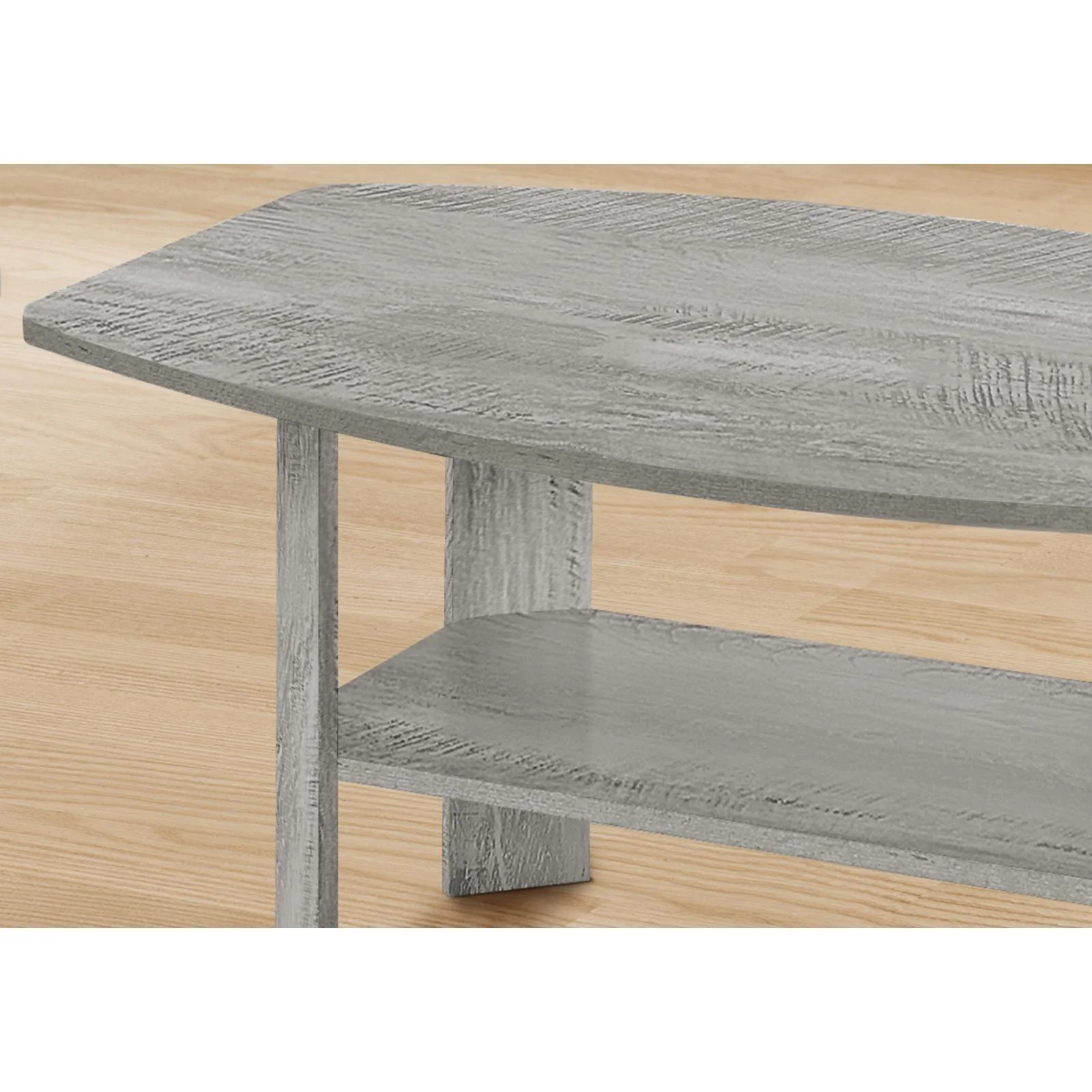 Table Set 3pcs Set Coffee End Side Accent Living Room Laminate Black