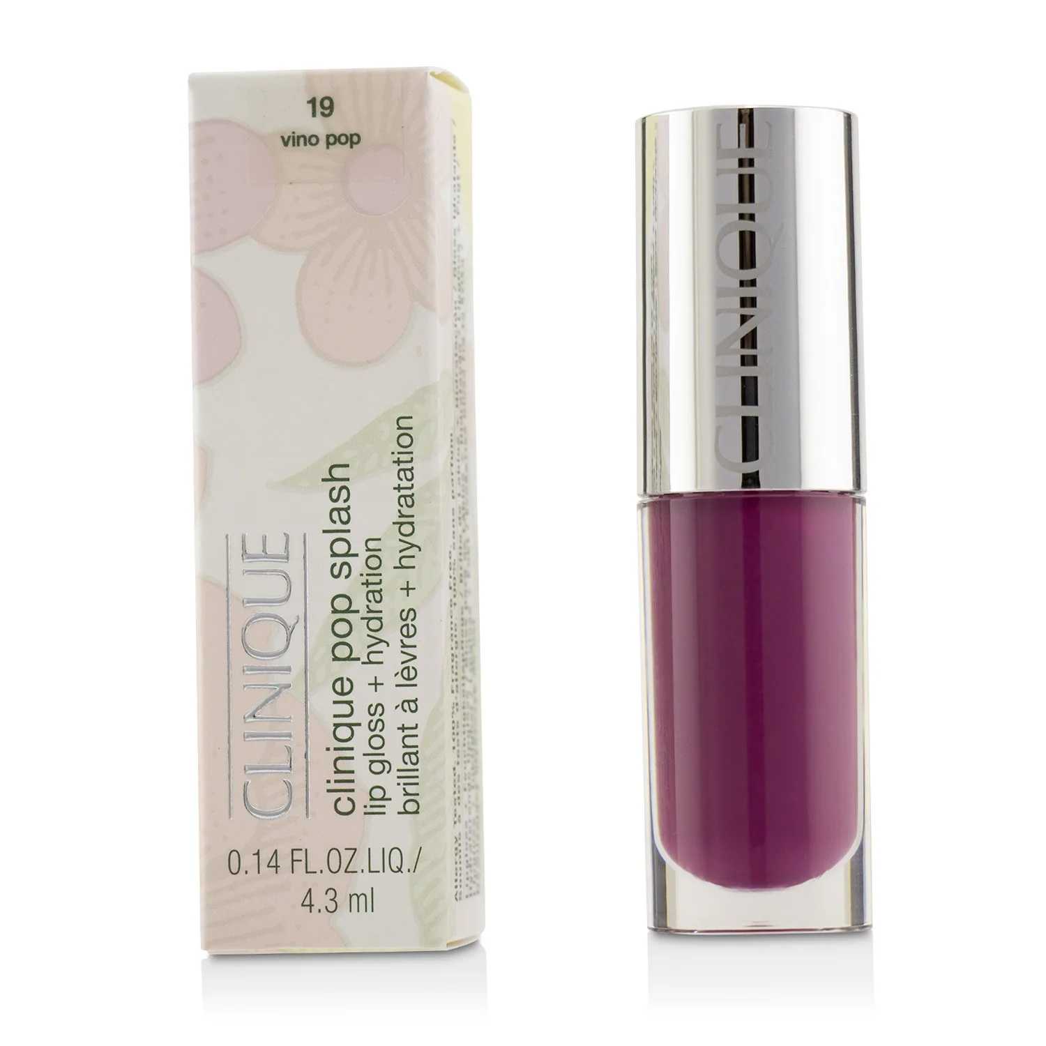 Clinique Pop Splash Lip Gloss + Hydration - # 13 Juicy Apple  4.3ml/0.14oz