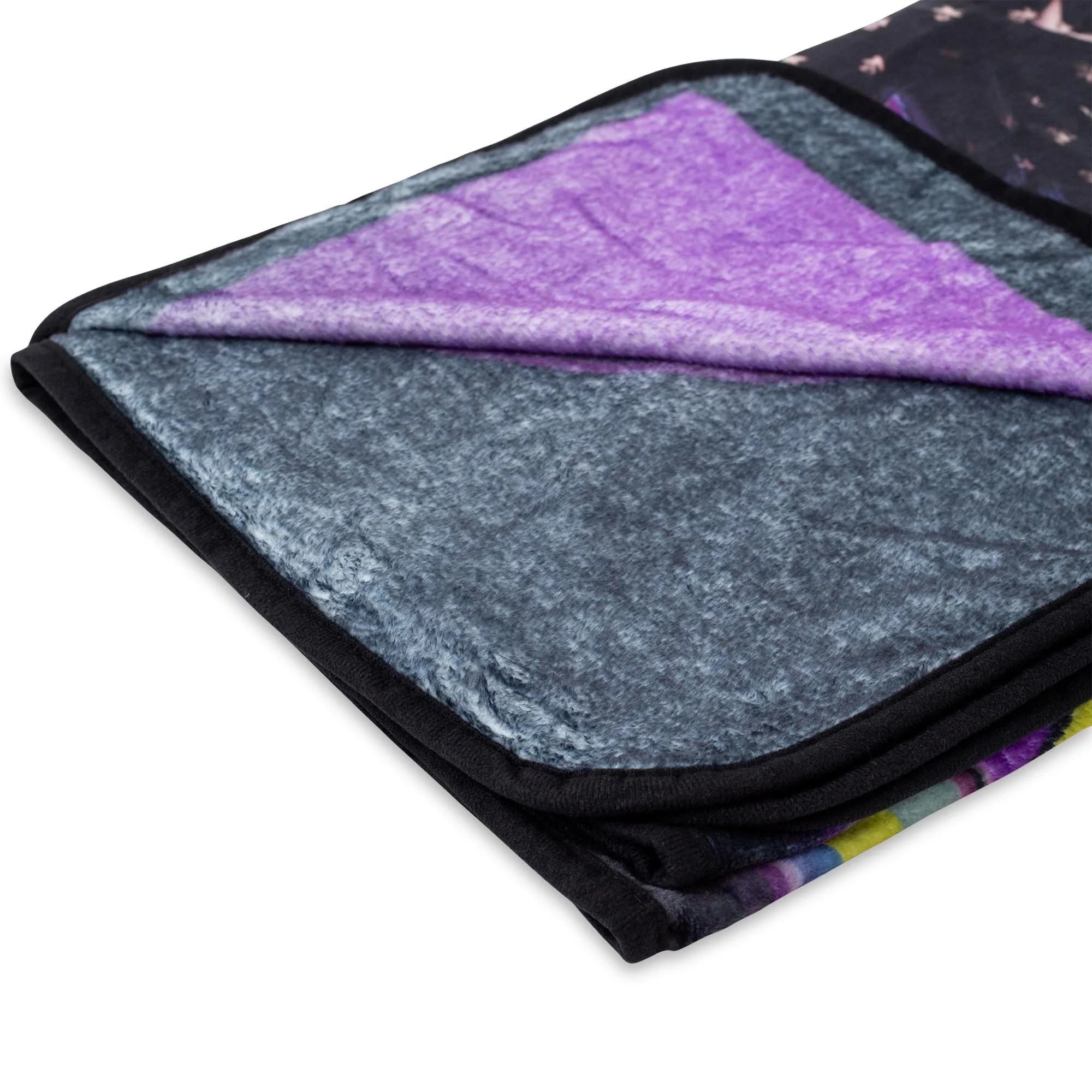 Addams Family Wednesday Signature Pose Raschel Throw Blanket | 45 x 60 Inches