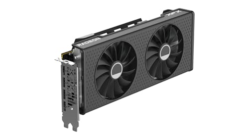 XFX Swift AMD Radeon RX 9060 XT OC White Gaming Edition with 8GB GDDR6 HDMI 2xDP, AMD RDNA 4 RX 9060XT RX-96TSW8GWQ